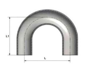 Отвод Сварка-Сварка 180° DT-4.1.1-7 (DT-23)