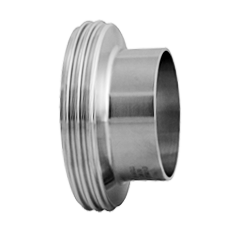 Штуцер резьбовой нержавеющий DN150 DIN 11851 AISI 316L / 1.4404