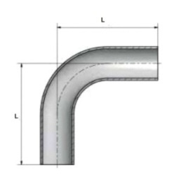 Отвод сварка-сварка 90° DT-4.1.1-1 (DT-7)