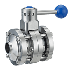 Затвор дисковый межфланцевый нержавеющий DN76 wafer SMS AISI 304 (L) / 1.4301 (7) (вкладыш SILICON)
