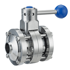 Затвор дисковый межфланцевый нержавеющий DN76 wafer SMS AISI 304 (L) / 1.4301 (7) (вкладыш SILICON)