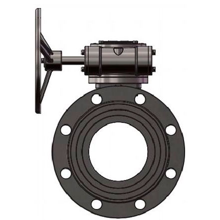 Турбина с тонким фланцем и шаровым клапаном Q05.3