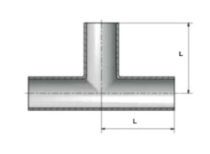 Тройник Сварка-Сварка-Сварка DT-4.1.2-1 (DT-9)