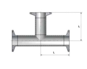 Тройник Кламп-Кламп-Кламп DT-4.1.2-4 (DT-18)