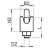 Зажим для троса d2 DIN 741 сталь А4