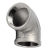 Отвод нержавеющий DN40 (1 1/2") F-F ISO 4144 AISI 316 / 1.4401 90гр.