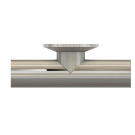 Тройник Сварка-Кламп-Сварка короткий DT-4.1.2-2 (DT-15)